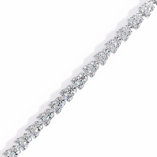 Classic Round Diamond Tennis Bracelet