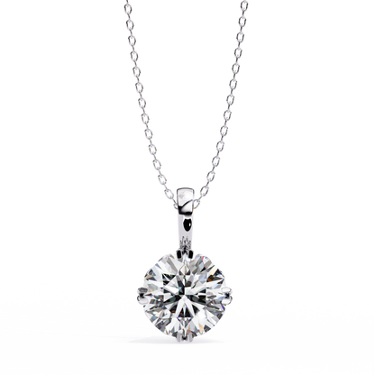 Aurelia Gold Solitaire Diamond Pendant