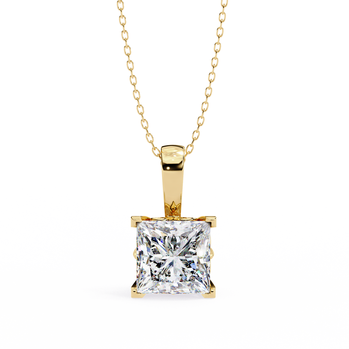 Regal Princess Solitaire Pendant