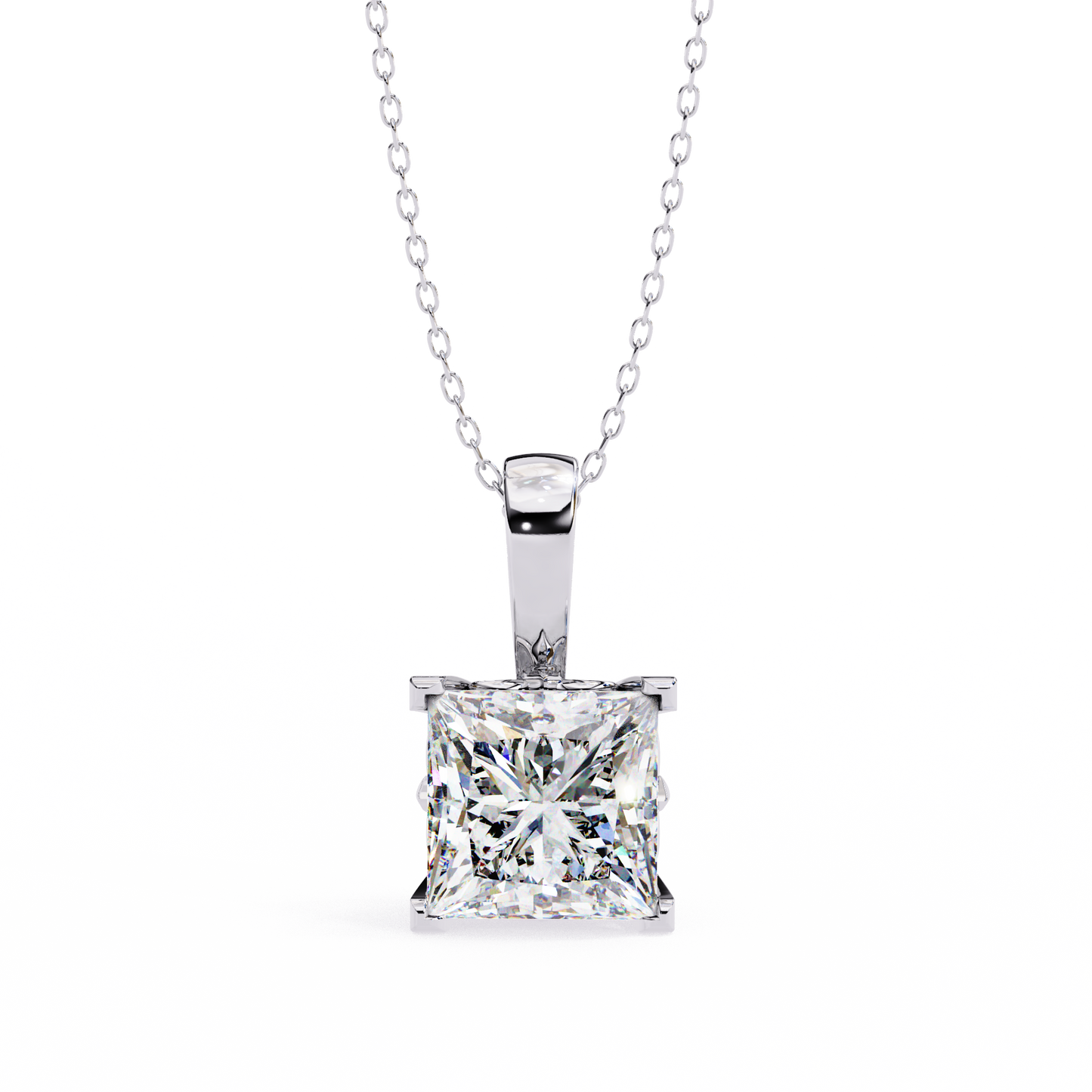 Regal Princess Solitaire Pendant
