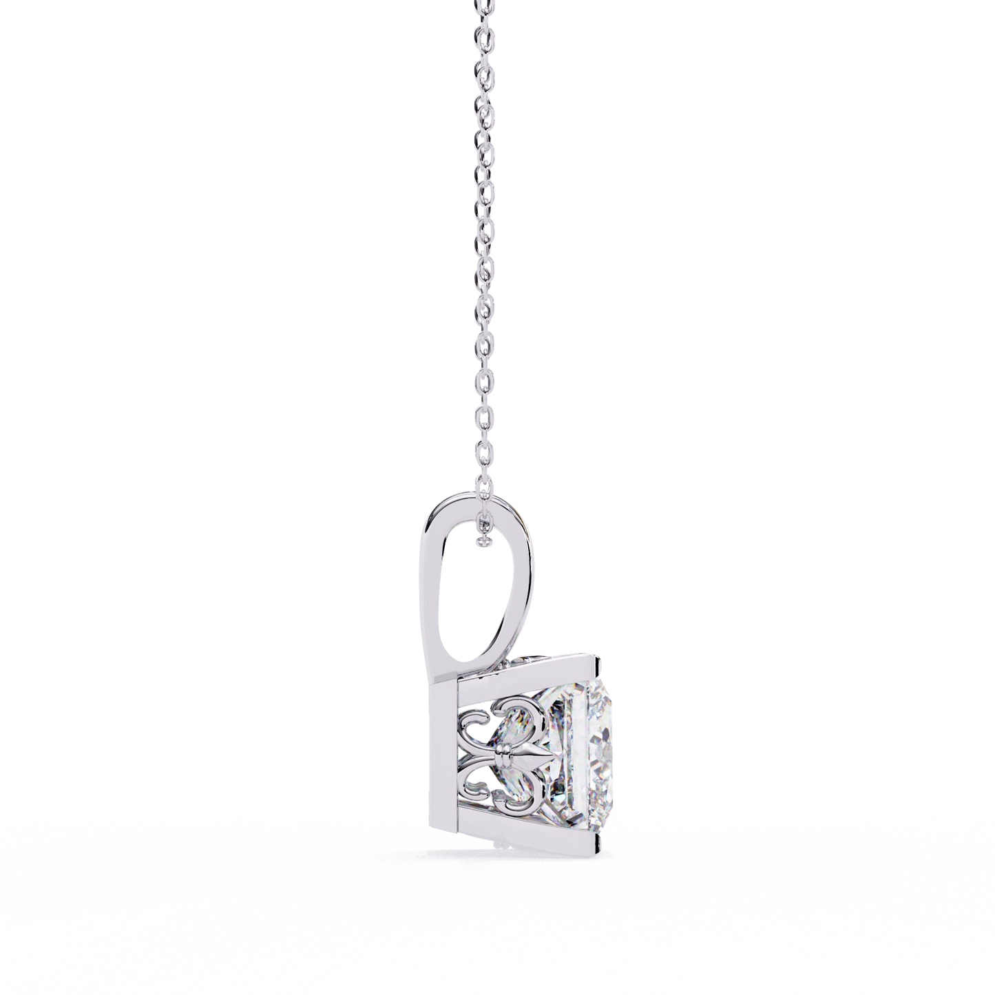 Regal Princess Solitaire Pendant