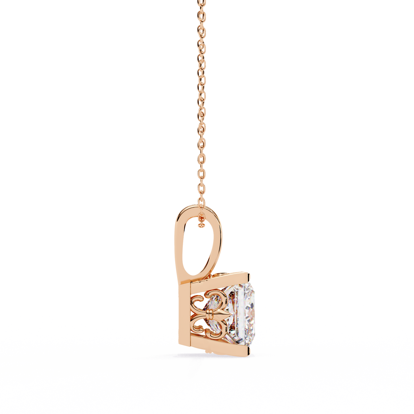 Regal Princess Solitaire Pendant