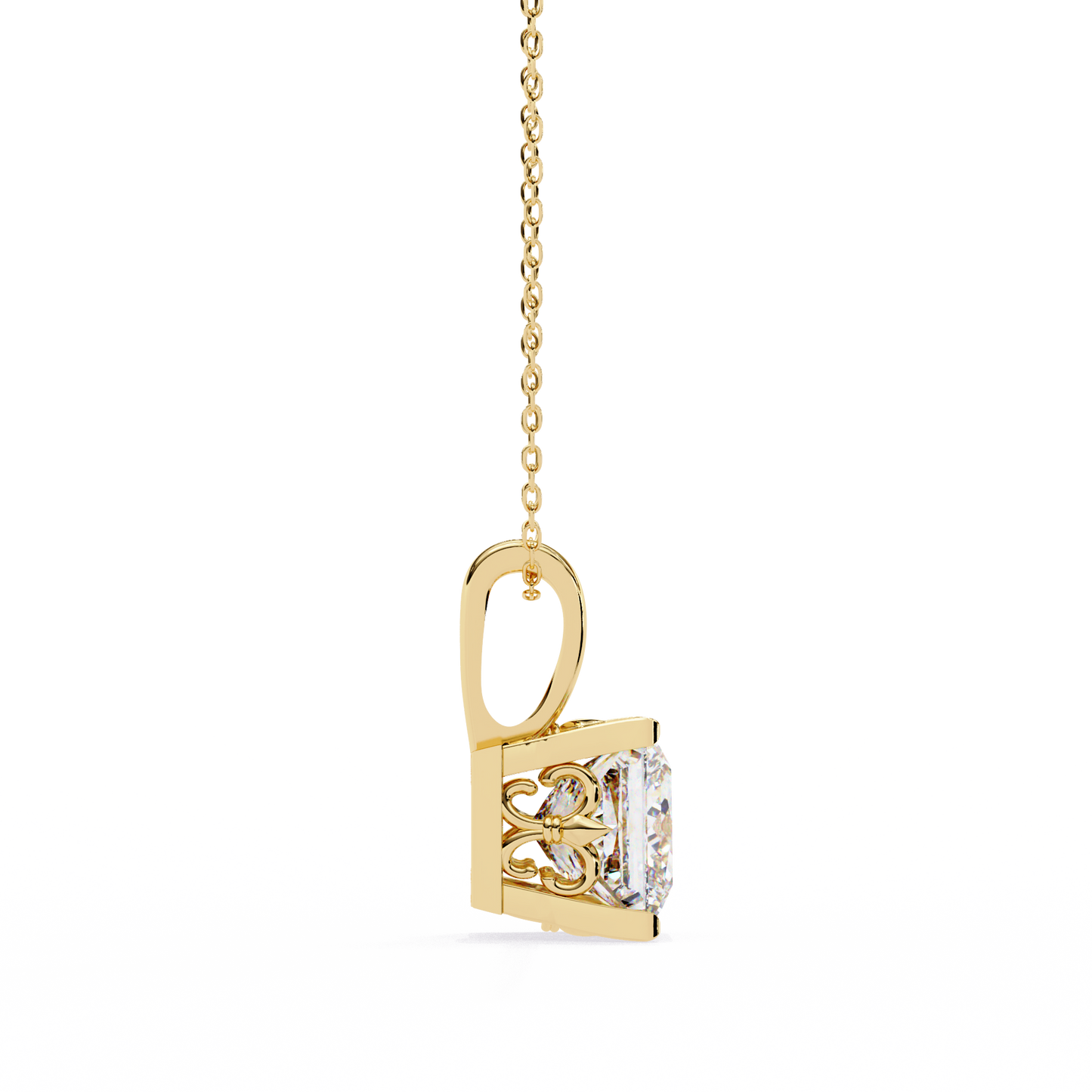 Regal Princess Solitaire Pendant