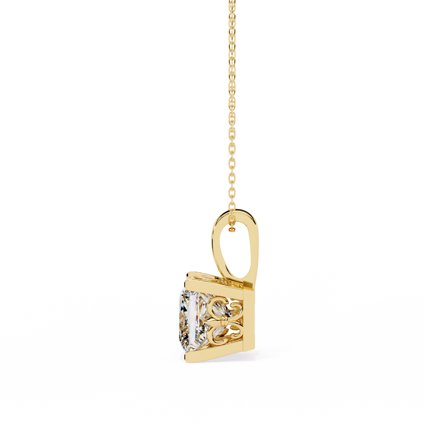 Regal Princess Solitaire Pendant