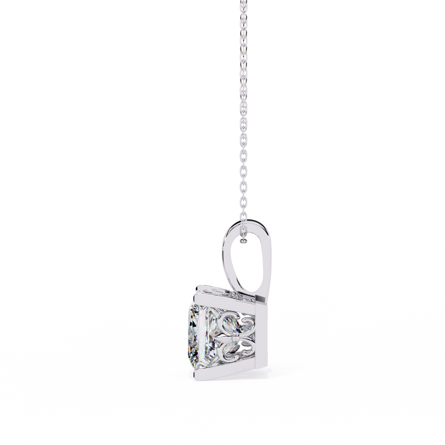Regal Princess Solitaire Pendant
