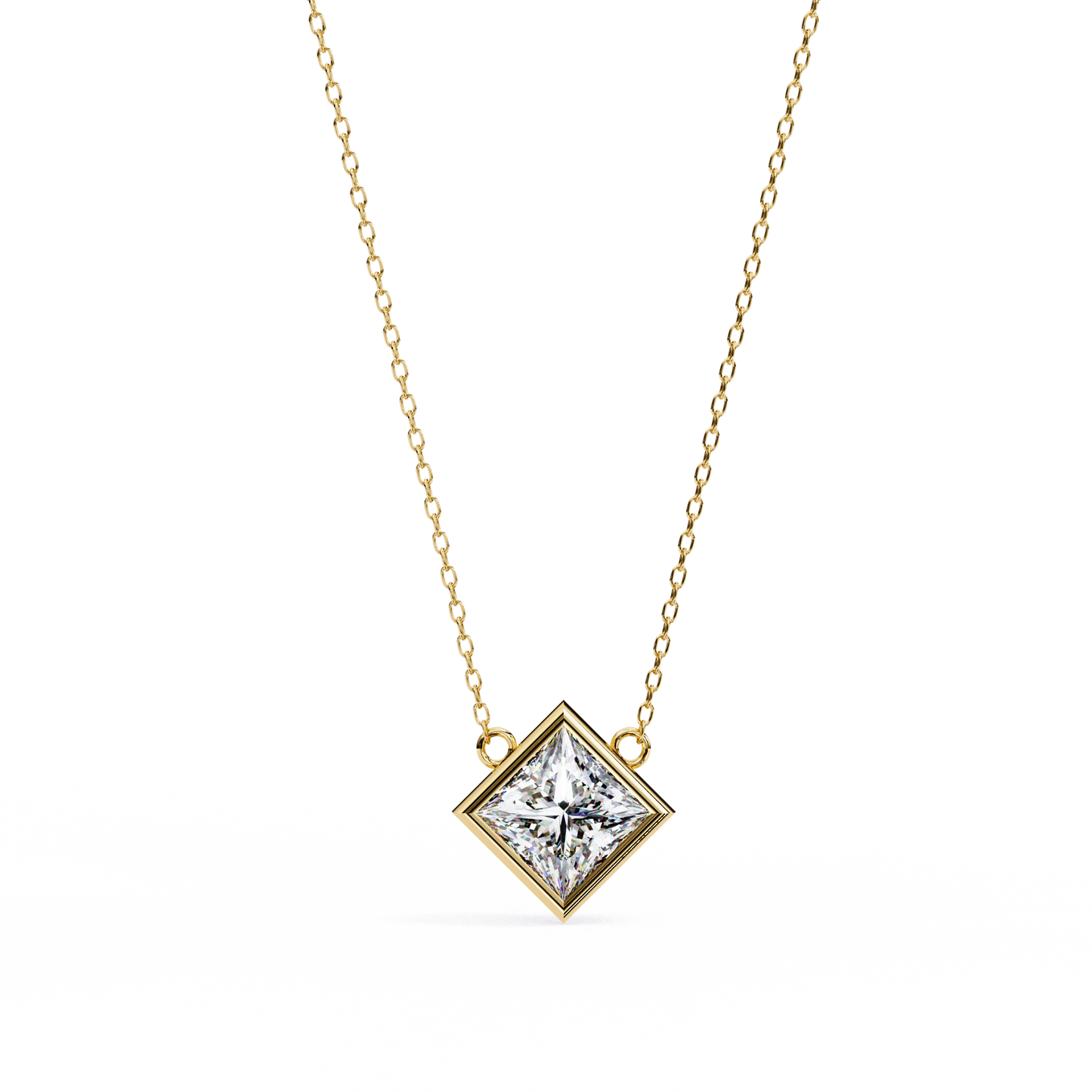 Virel Prism Solitaire Pendant