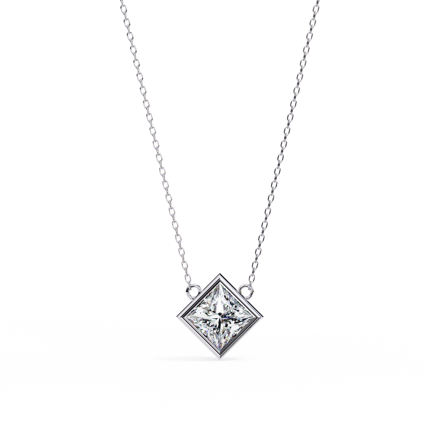 Virel Prism Solitaire Pendant