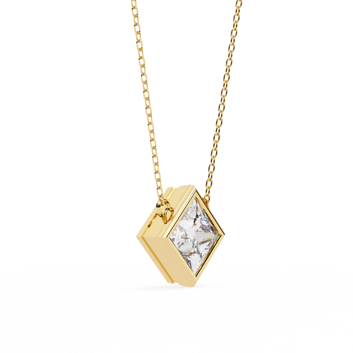 Virel Prism Solitaire Pendant