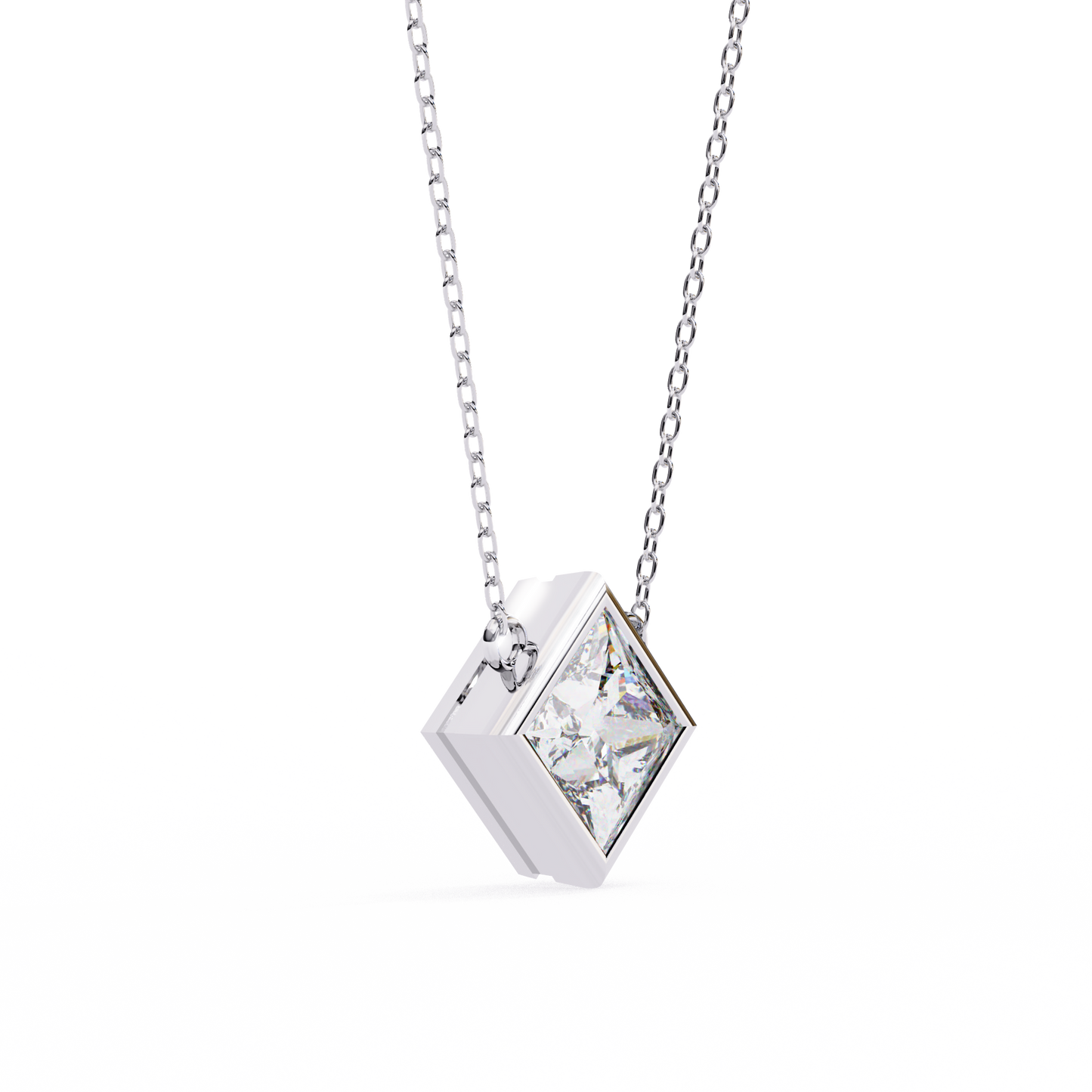 Virel Prism Solitaire Pendant