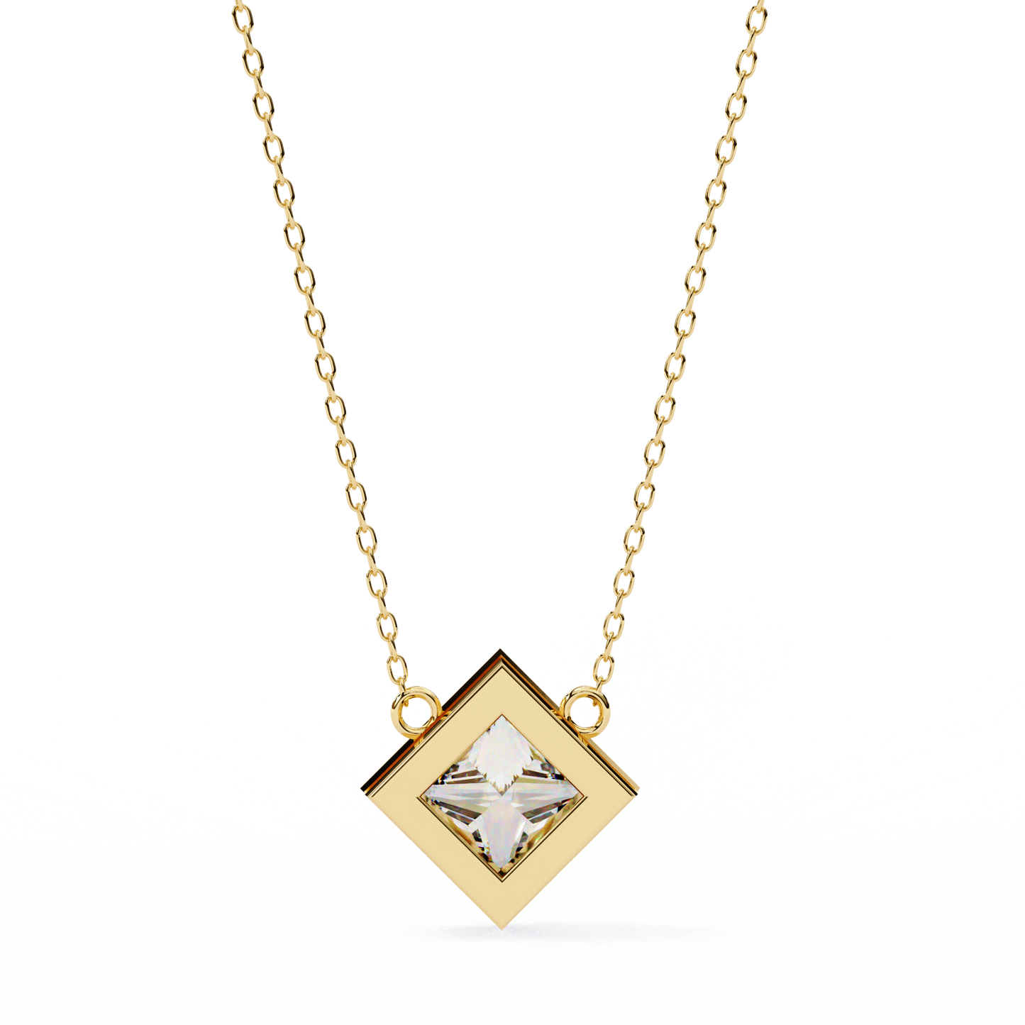 Virel Prism Solitaire Pendant