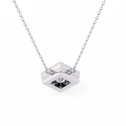 Virel Prism Solitaire Pendant