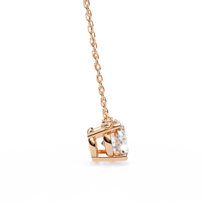 Aurelia Oval Solitaire Pendant
