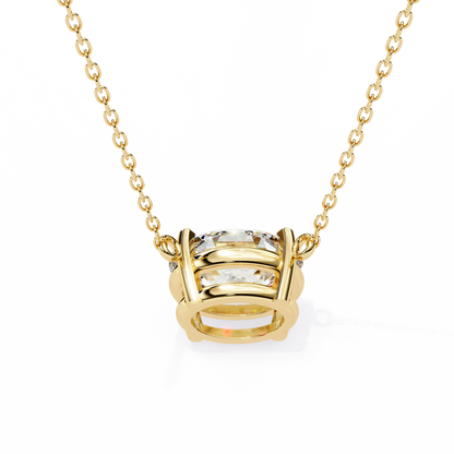 Aurelia Oval Solitaire Pendant