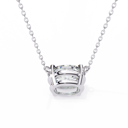 Aurelia Oval Solitaire Pendant