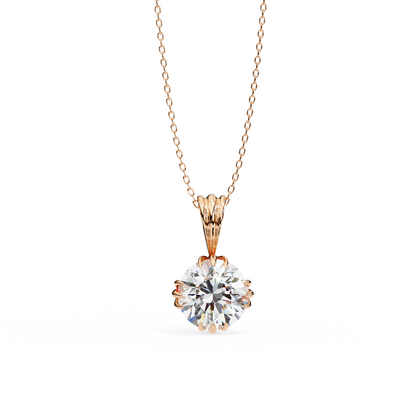 Zeromakin Aurelia Solitaire Pendant