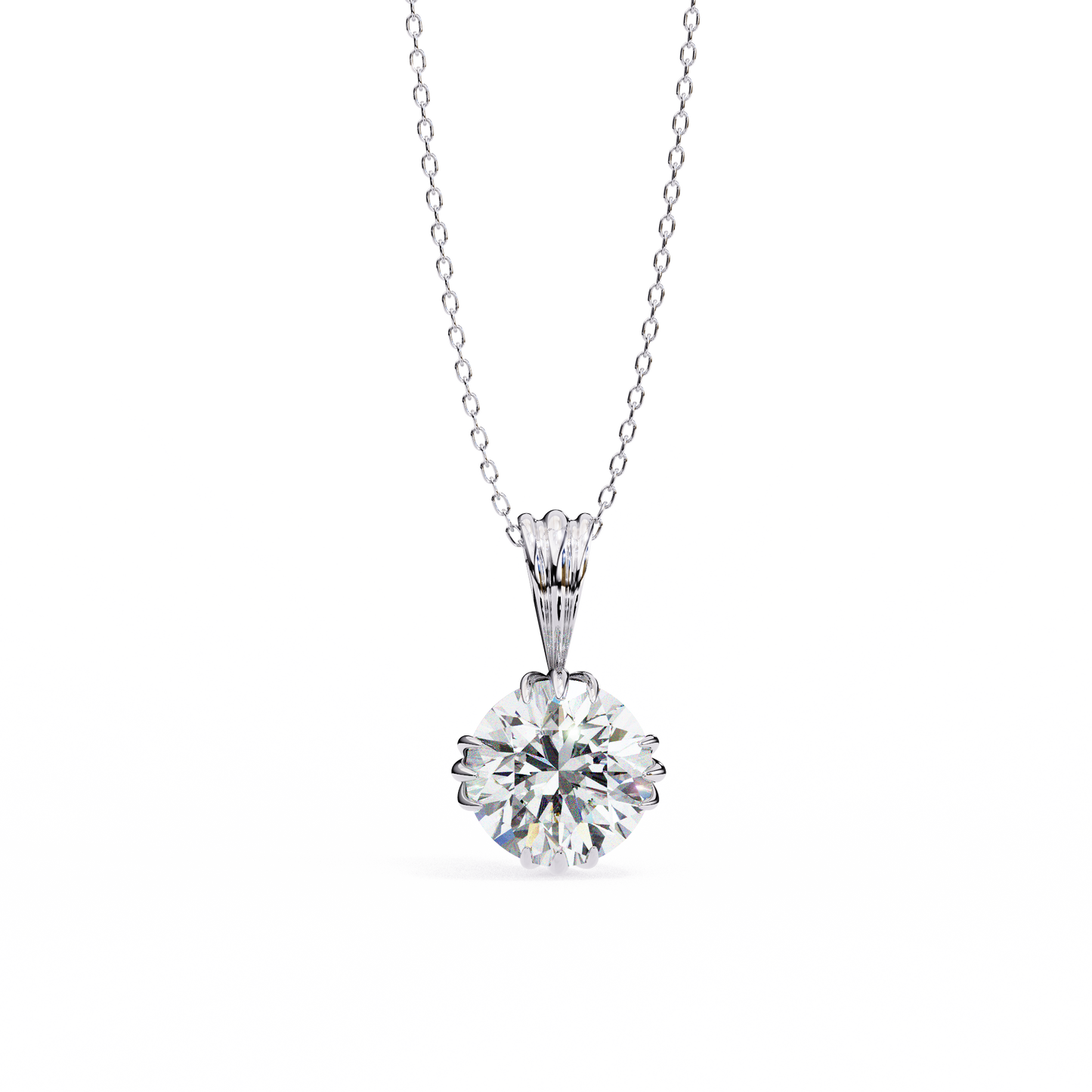 Zeromakin Aurelia Solitaire Pendant