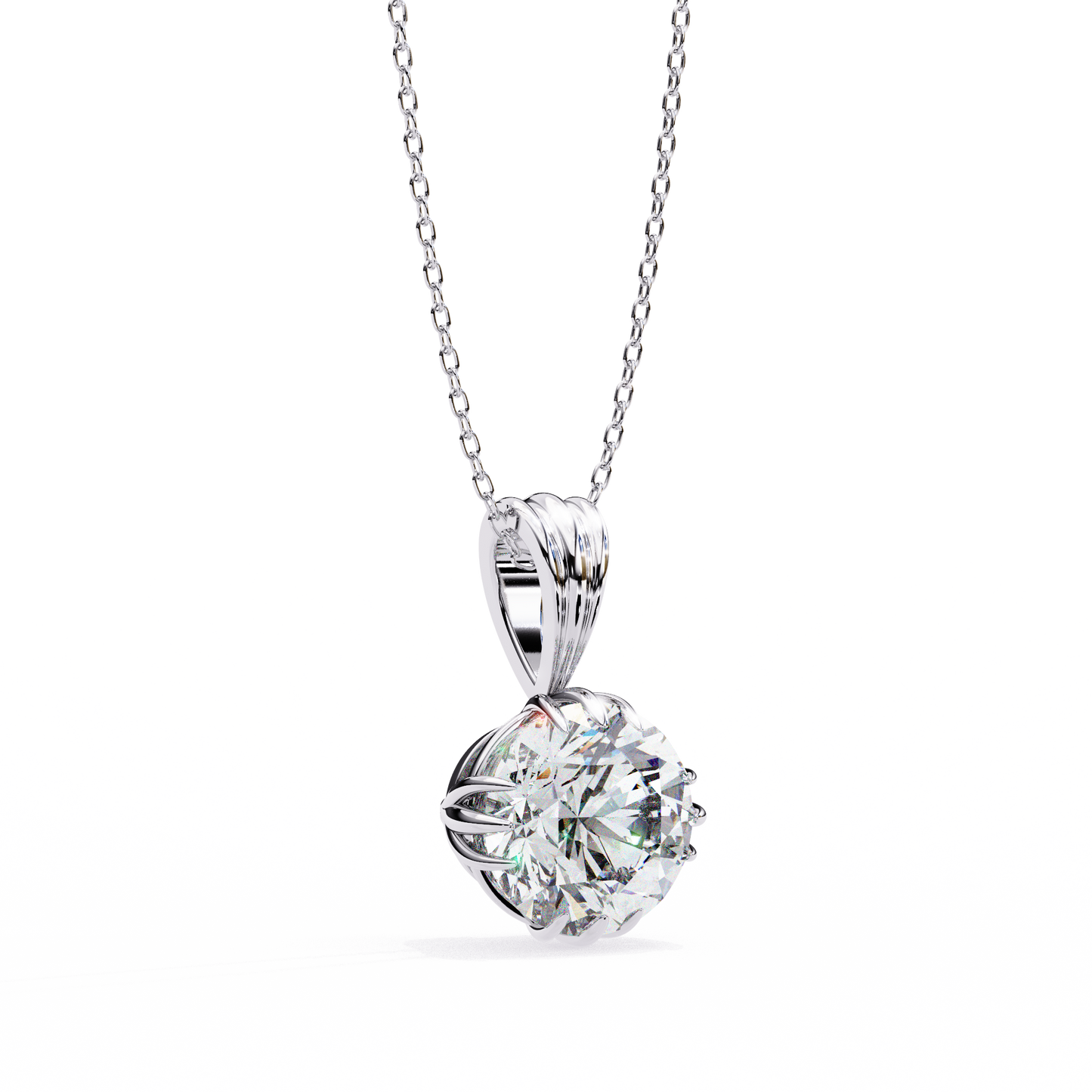 Zeromakin Aurelia Solitaire Pendant