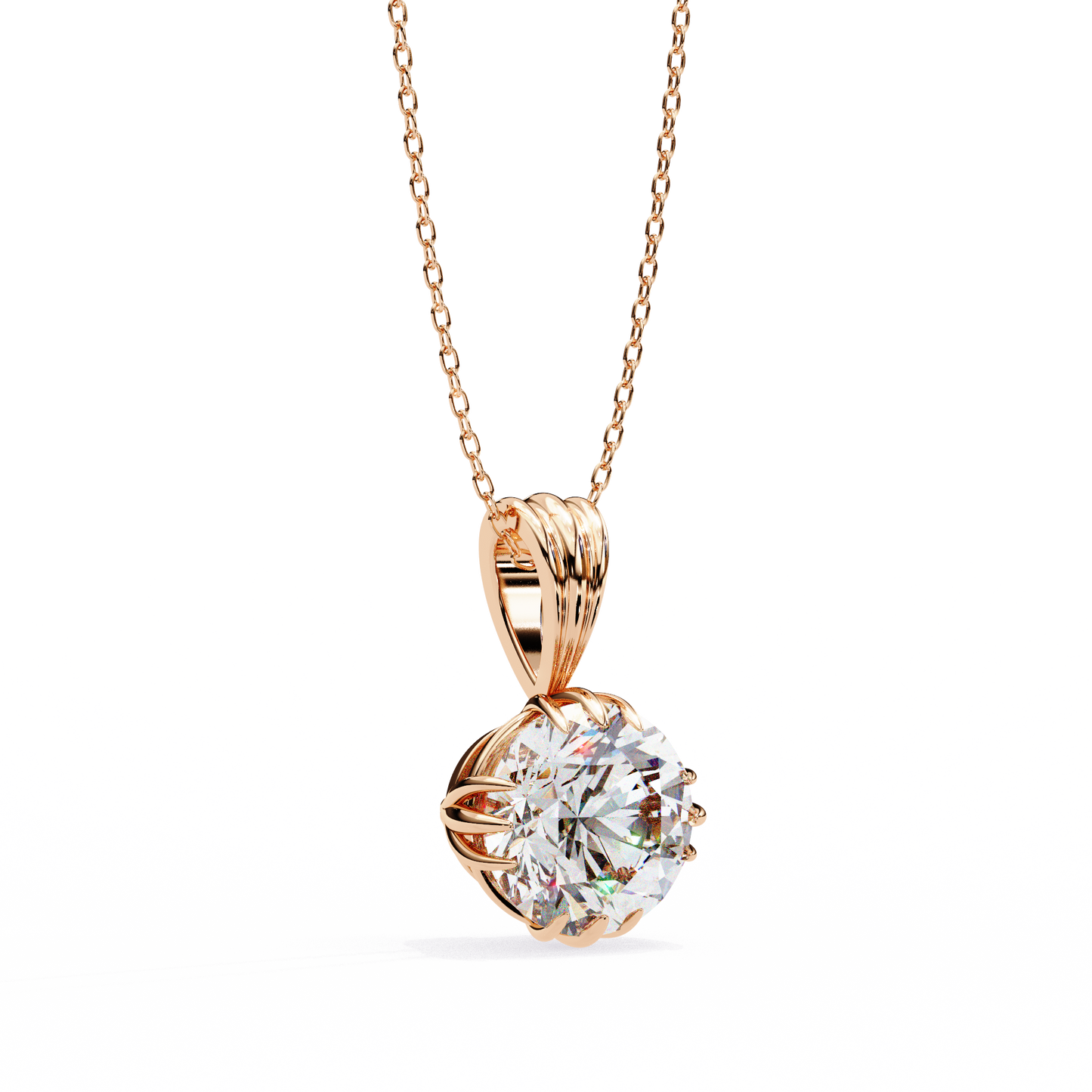 Zeromakin Aurelia Solitaire Pendant