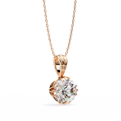 Zeromakin Aurelia Solitaire Pendant