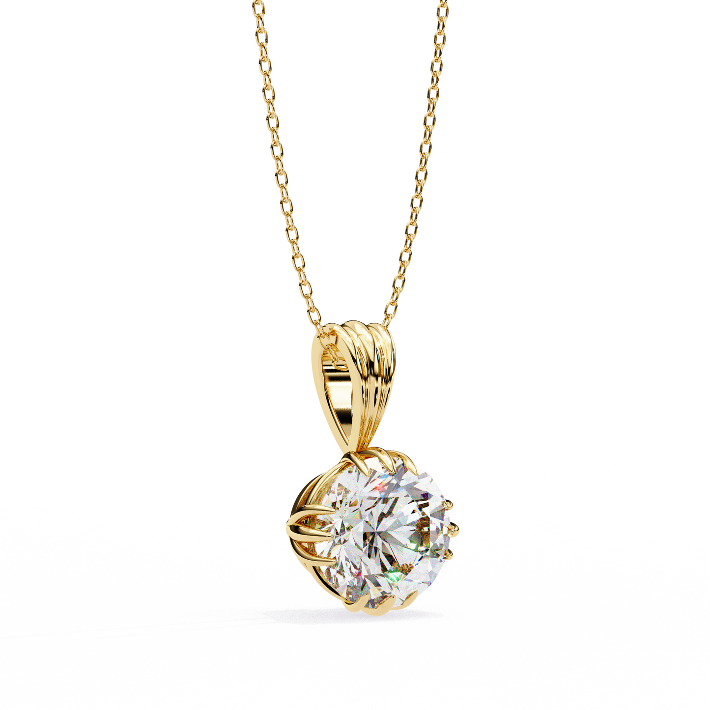 Zeromakin Aurelia Solitaire Pendant