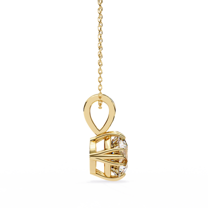 Zeromakin Aurelia Solitaire Pendant