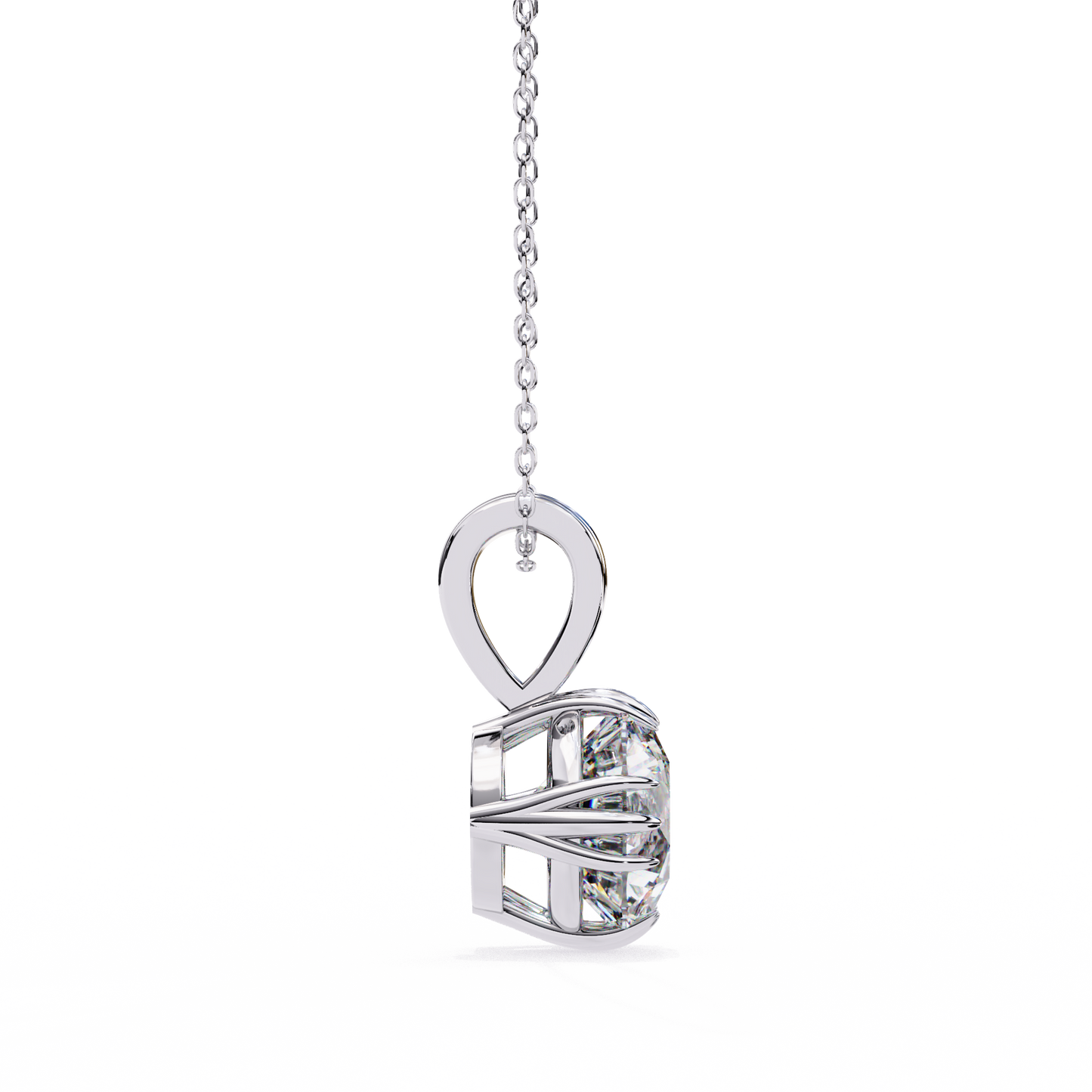 Zeromakin Aurelia Solitaire Pendant