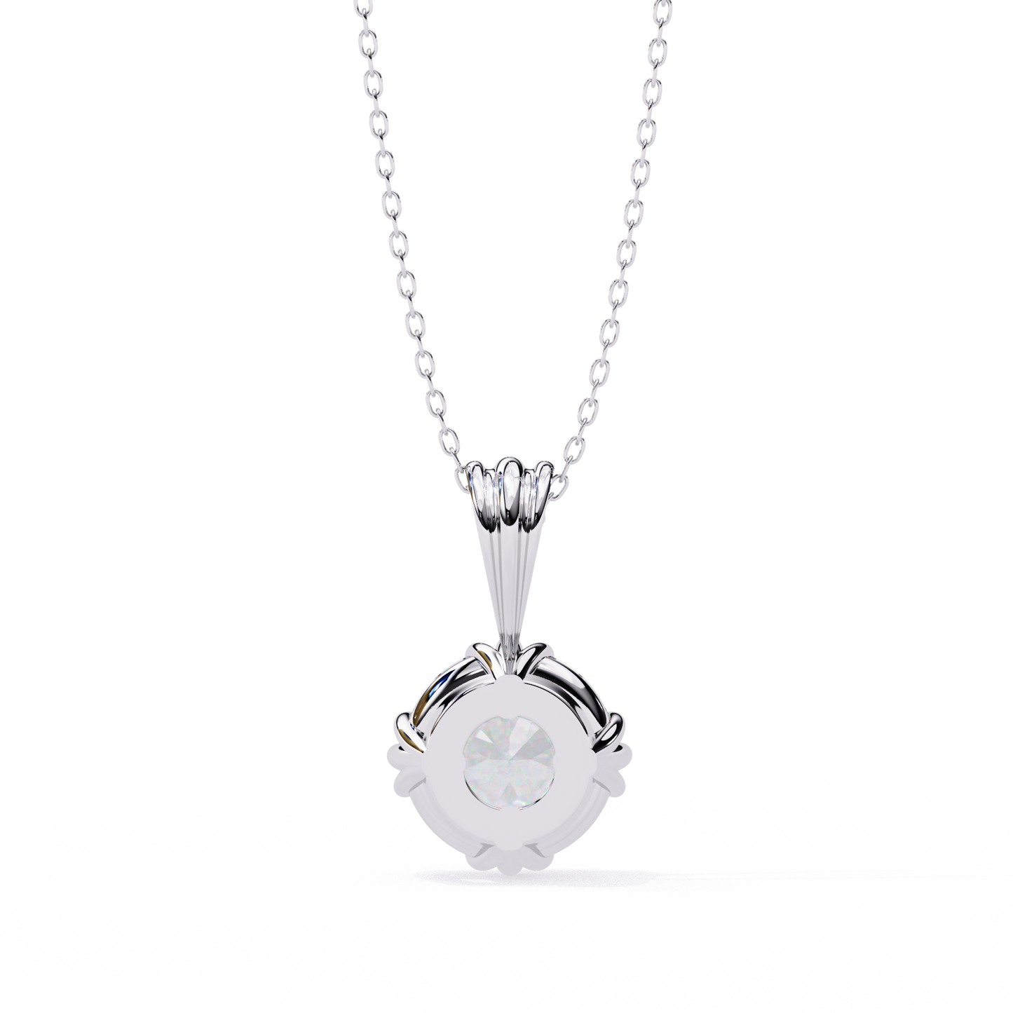 Zeromakin Aurelia Solitaire Pendant