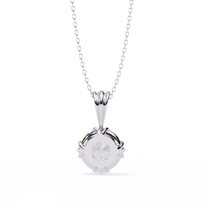 Zeromakin Aurelia Solitaire Pendant