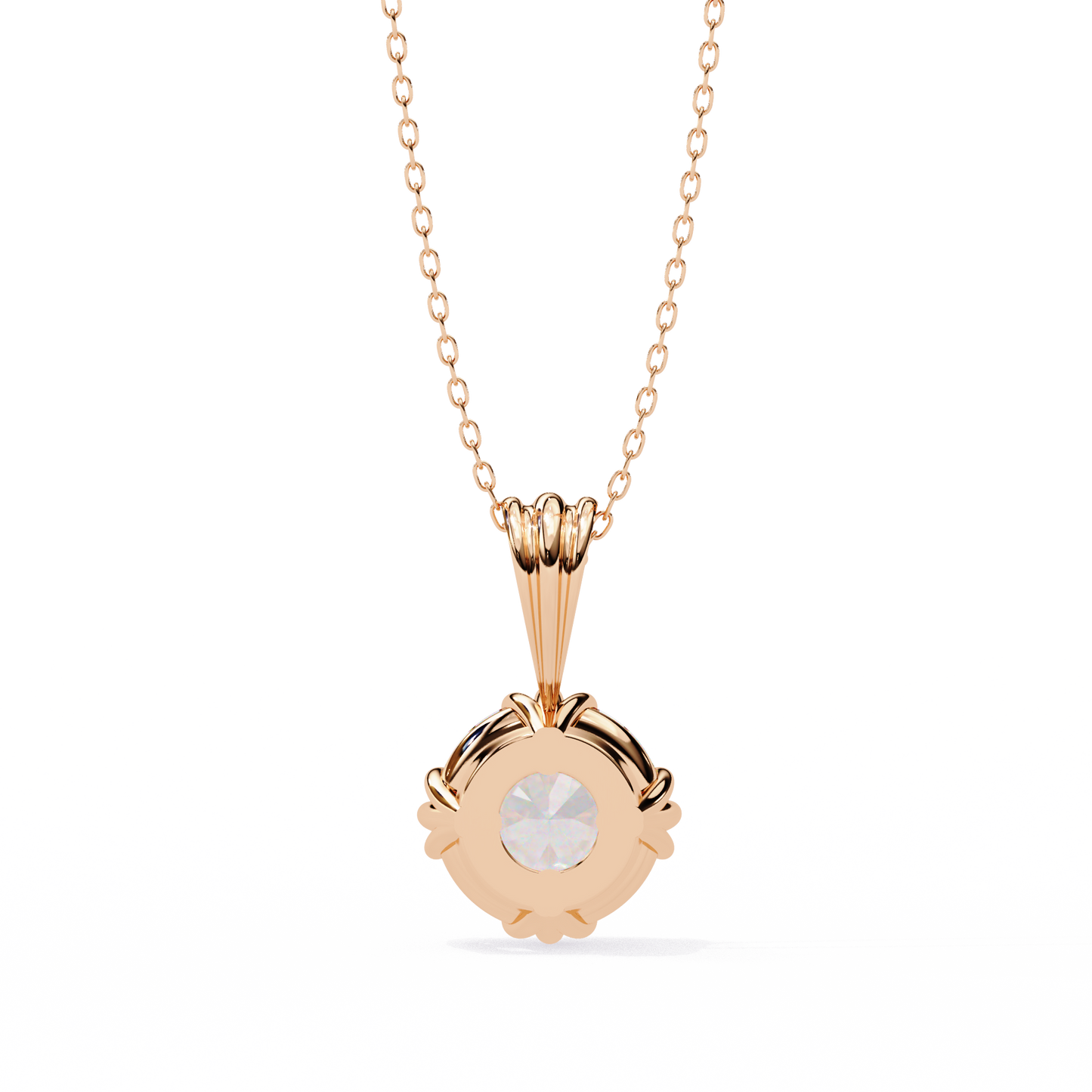 Zeromakin Aurelia Solitaire Pendant