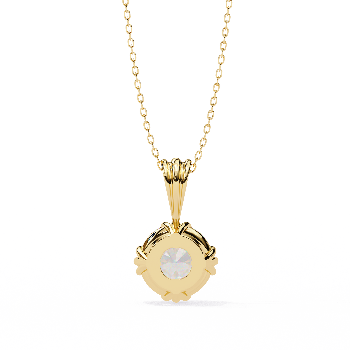 Zeromakin Aurelia Solitaire Pendant