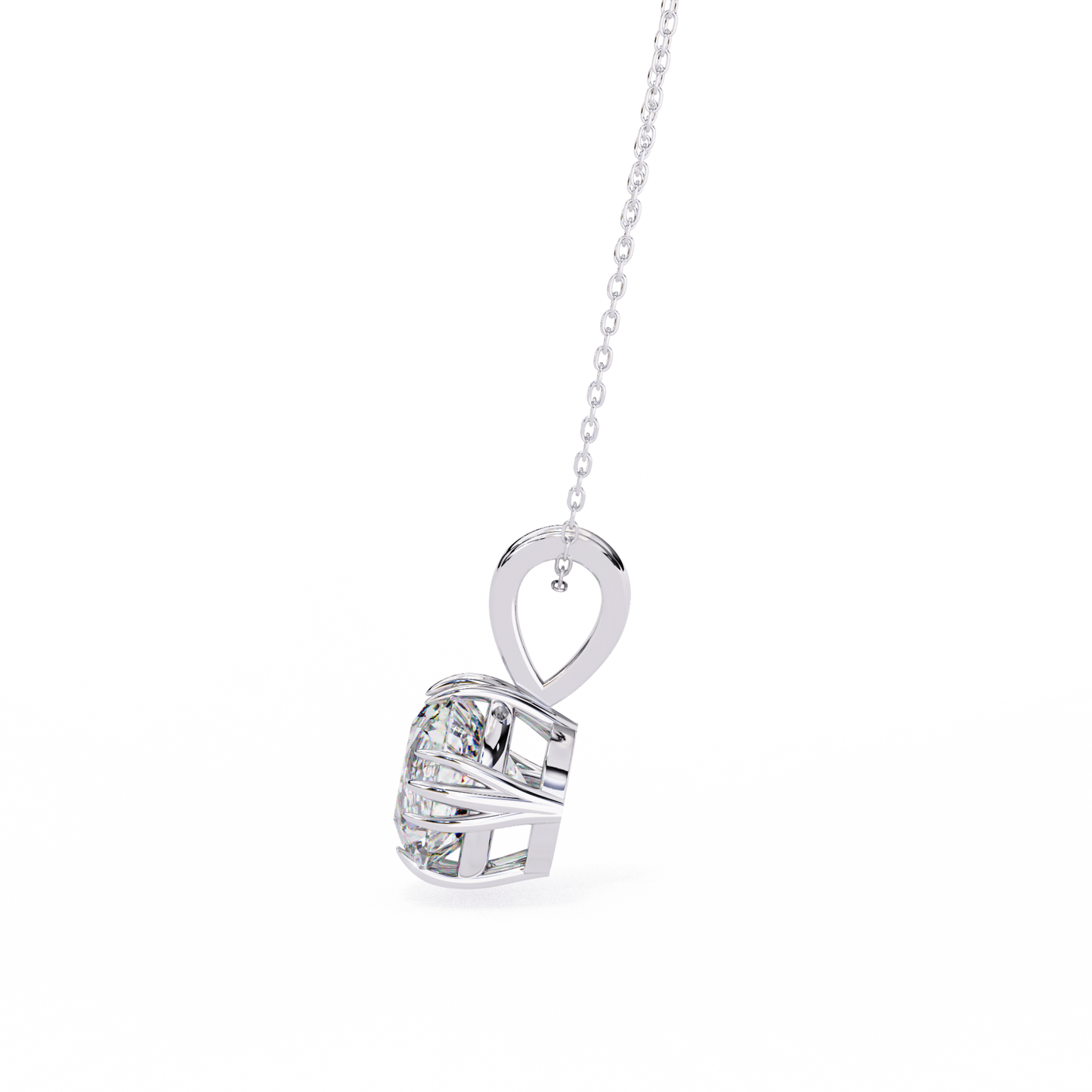 Zeromakin Aurelia Solitaire Pendant