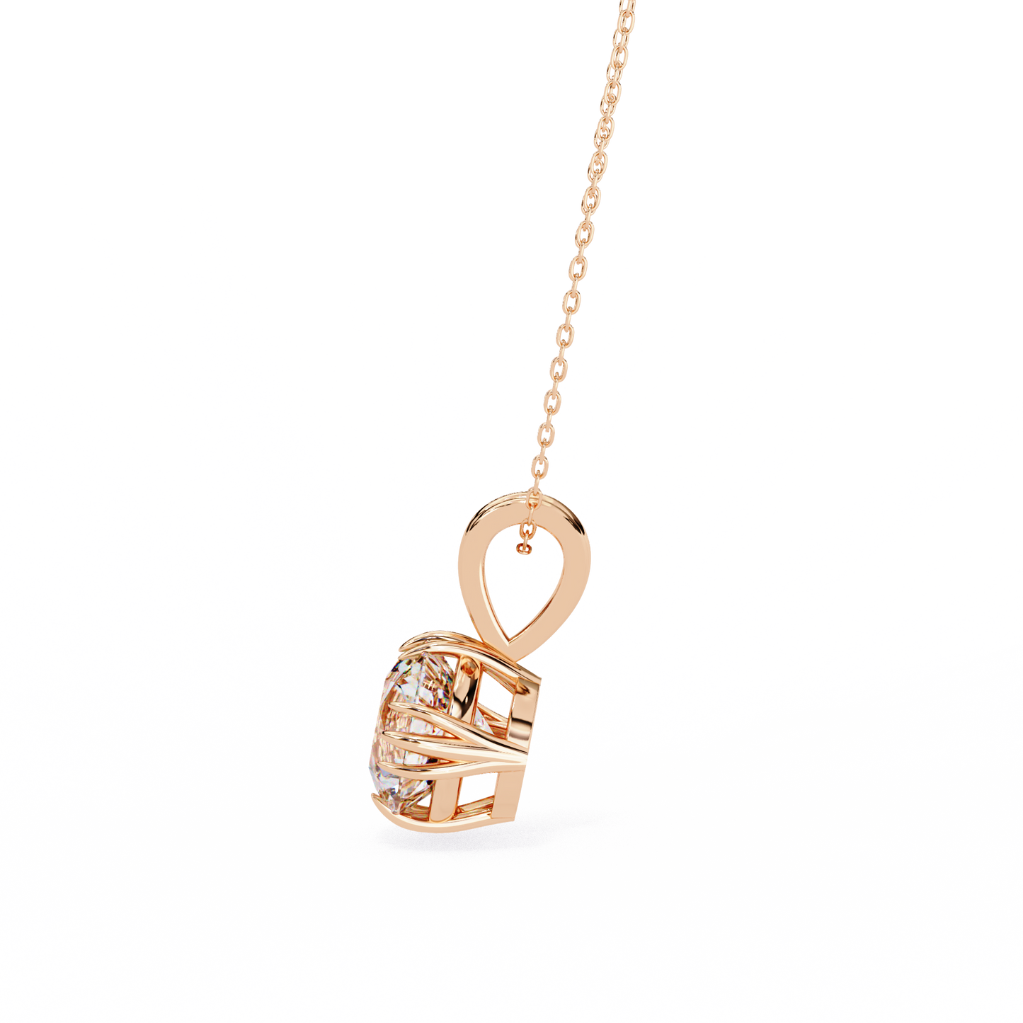 Zeromakin Aurelia Solitaire Pendant