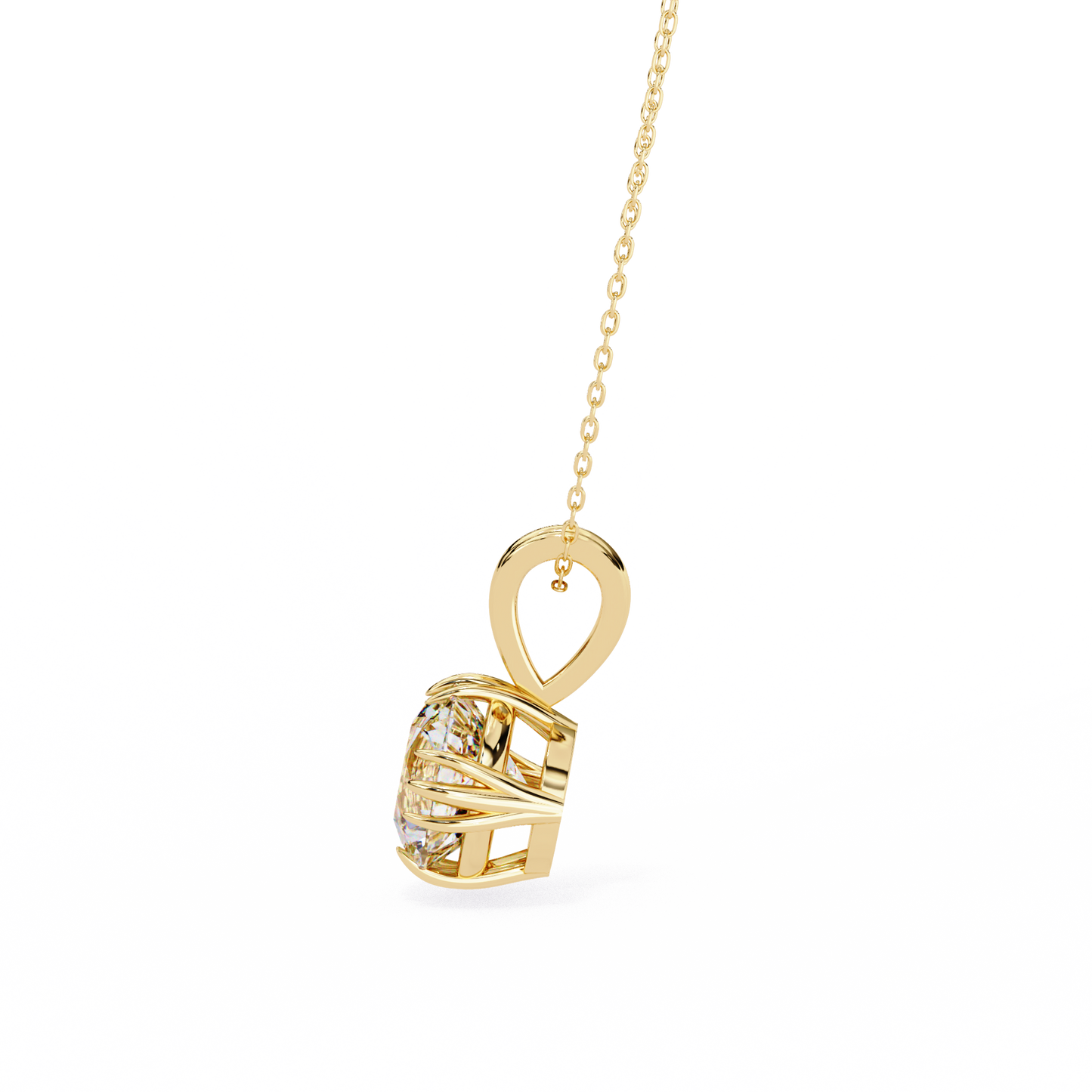 Zeromakin Aurelia Solitaire Pendant