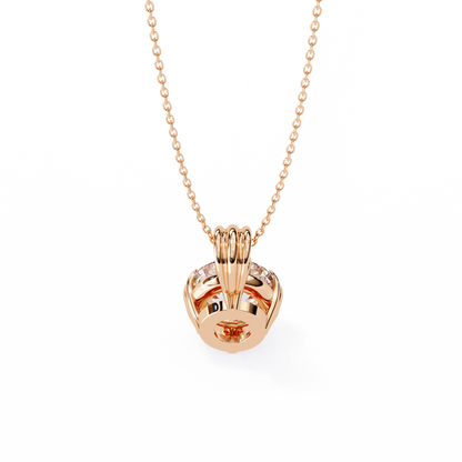 Zeromakin Aurelia Solitaire Pendant