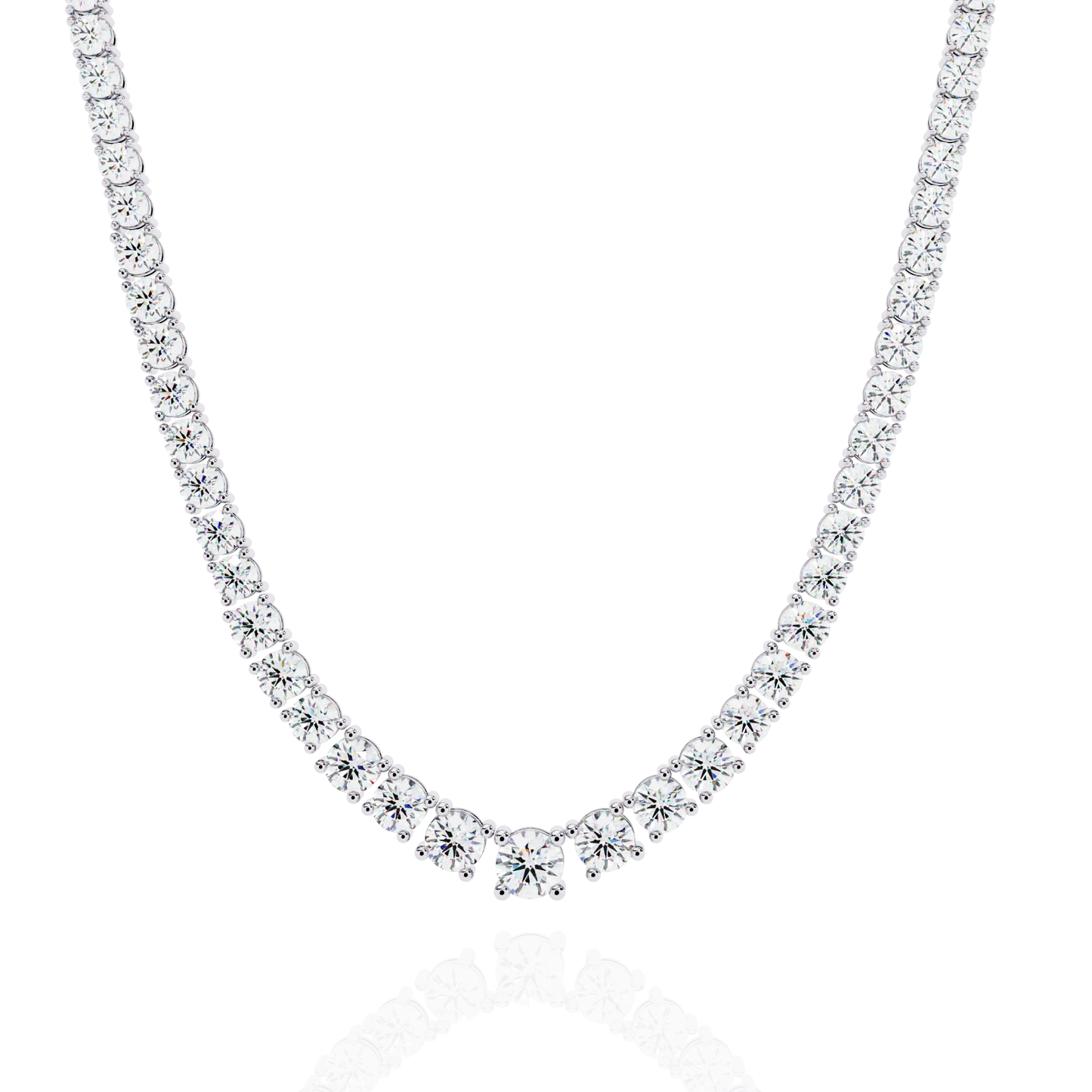 Imperial Tennis Diamond Necklace