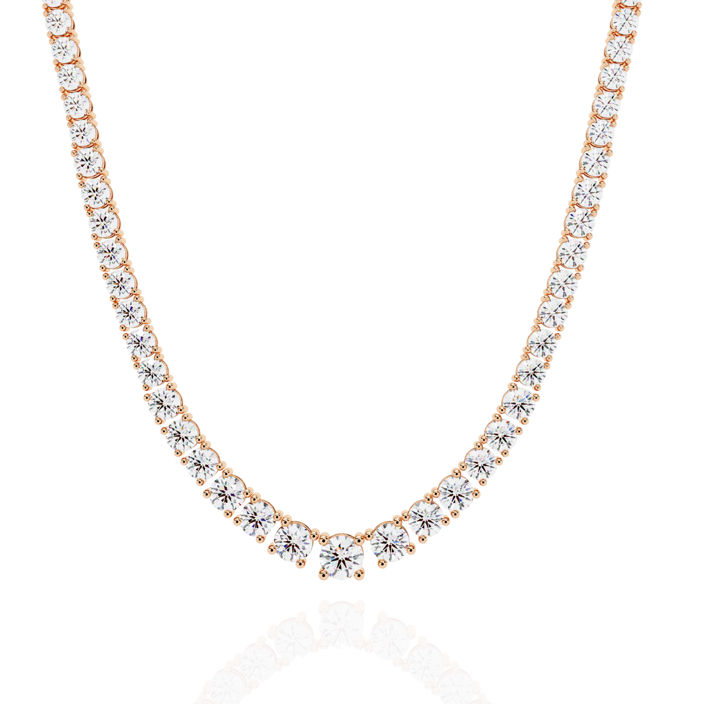 Imperial Tennis Diamond Necklace