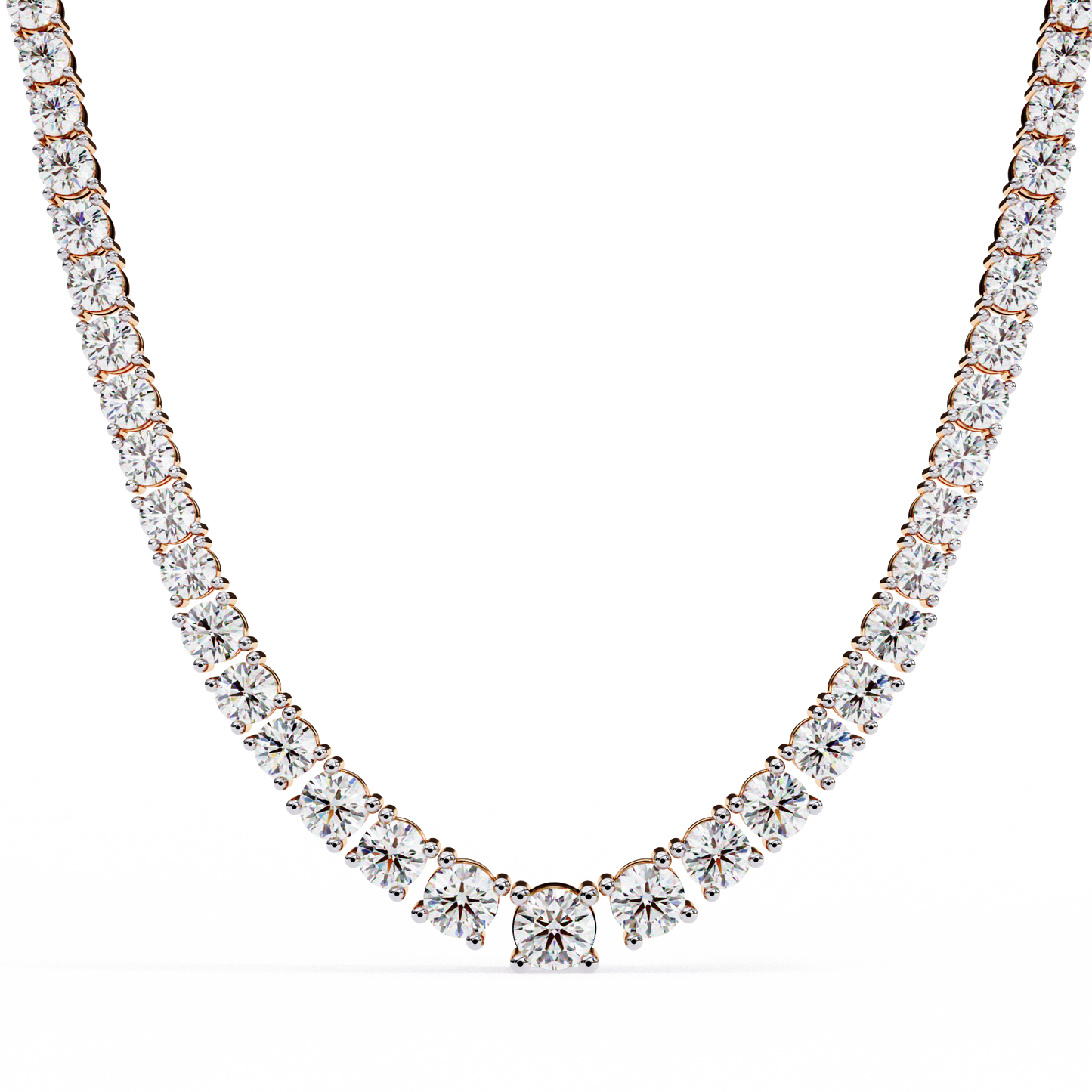 Imperial Tennis Diamond Necklace