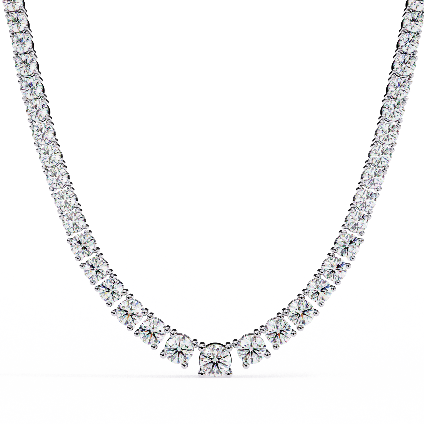 Imperial Tennis Diamond Necklace