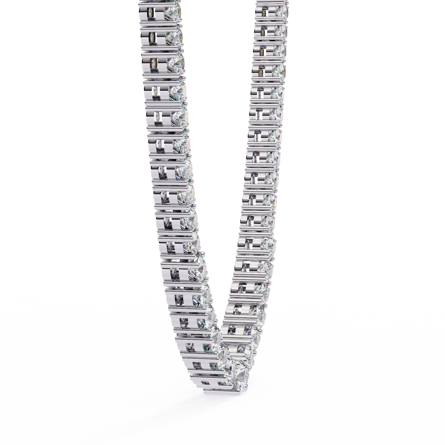 Imperial Tennis Diamond Necklace