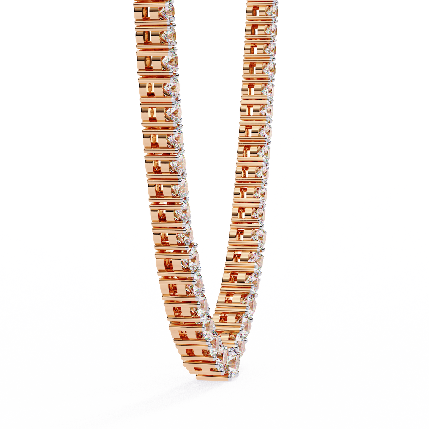 Imperial Tennis Diamond Necklace