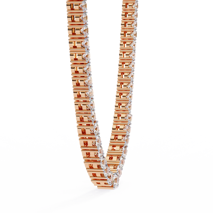 Imperial Tennis Diamond Necklace