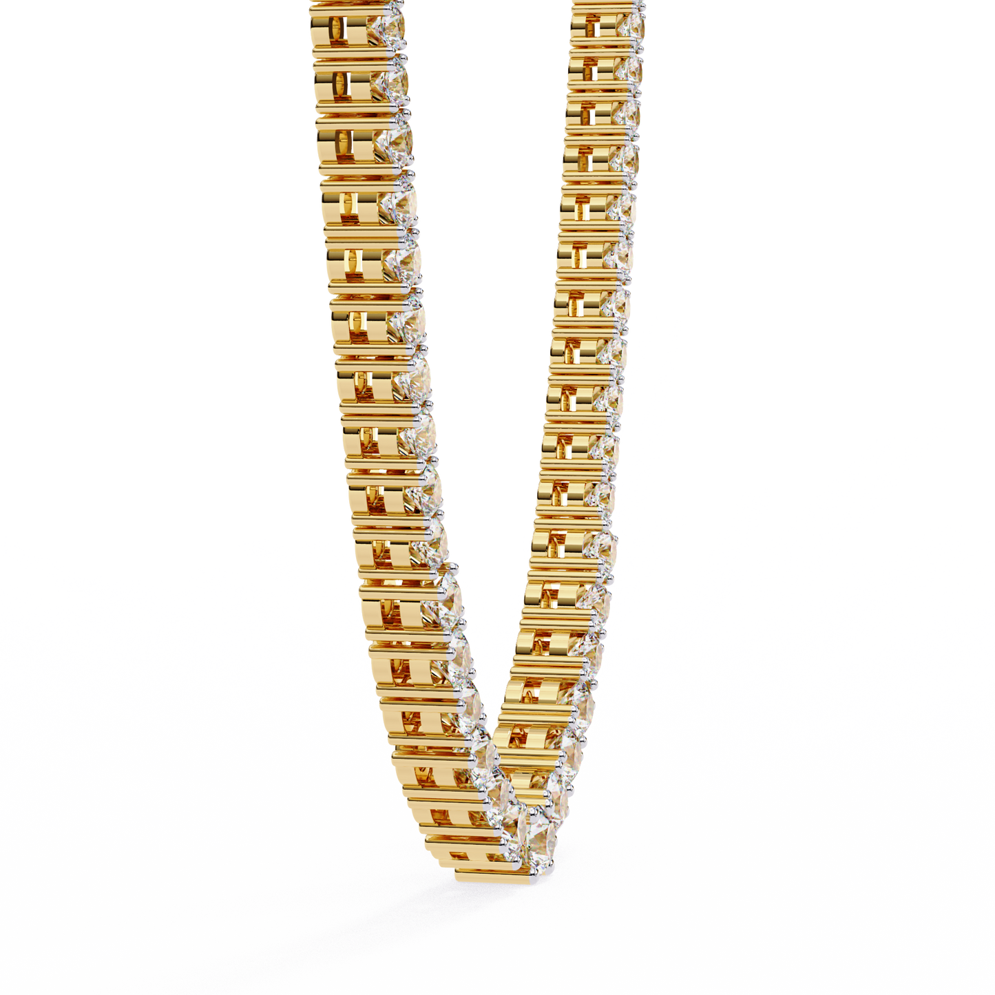 Imperial Tennis Diamond Necklace