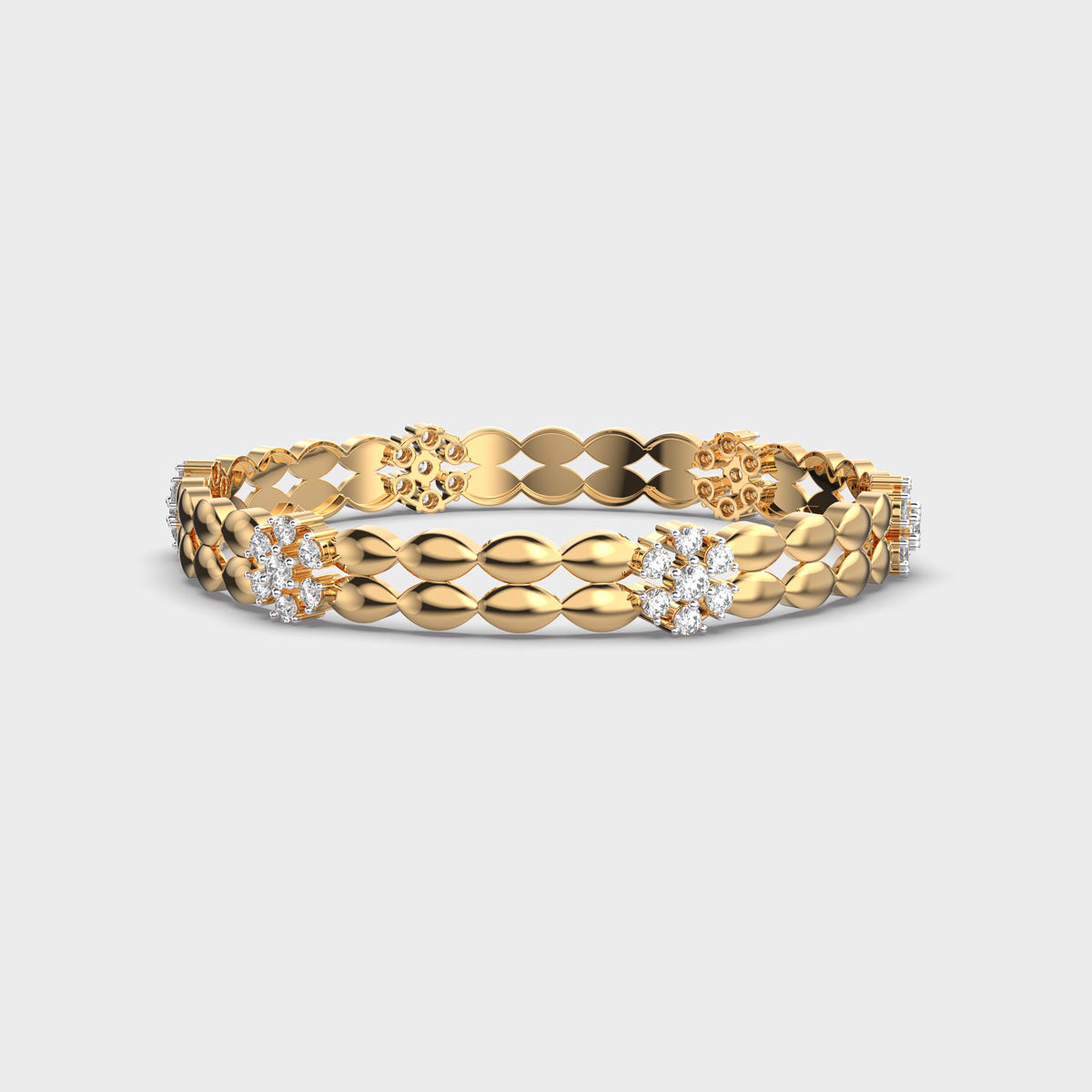 Elevate bangle pear drop