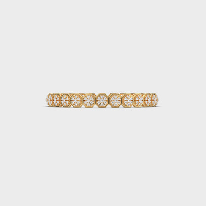 Octa Flower bangle