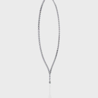 Luna Drop Solitaire Necklace
