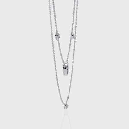 Eterna Orbit Layered Necklace