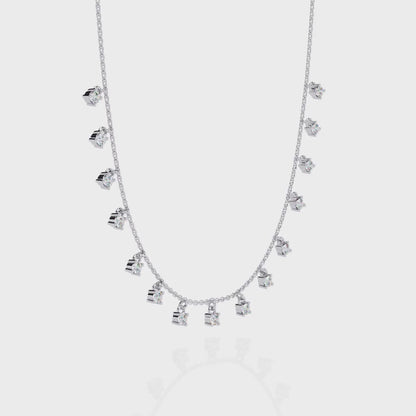 Starlume Drop Charm Necklace