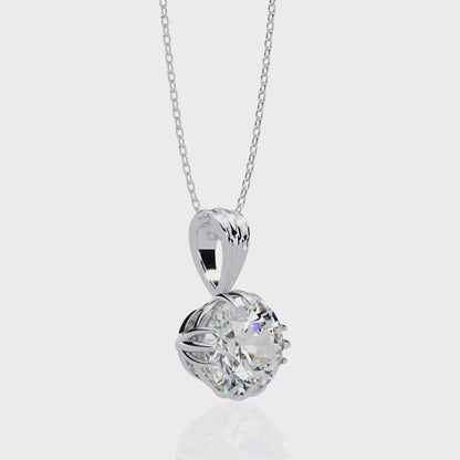 Zeromakin Aurelia Solitaire Pendant