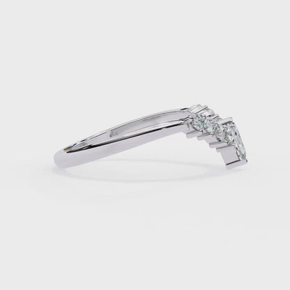 Marquise Crown Diamond Ring