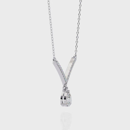 Aurelia V-Drop Statement Necklace